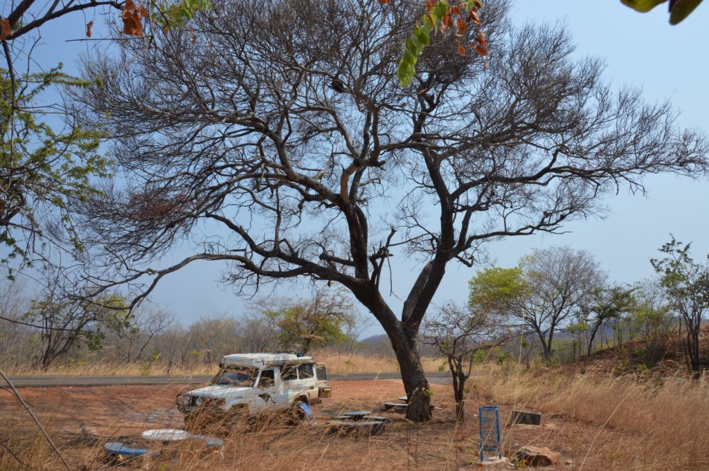 Nice lunch spot after passing the Zimbabwe border