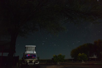 Camping Under African Skies