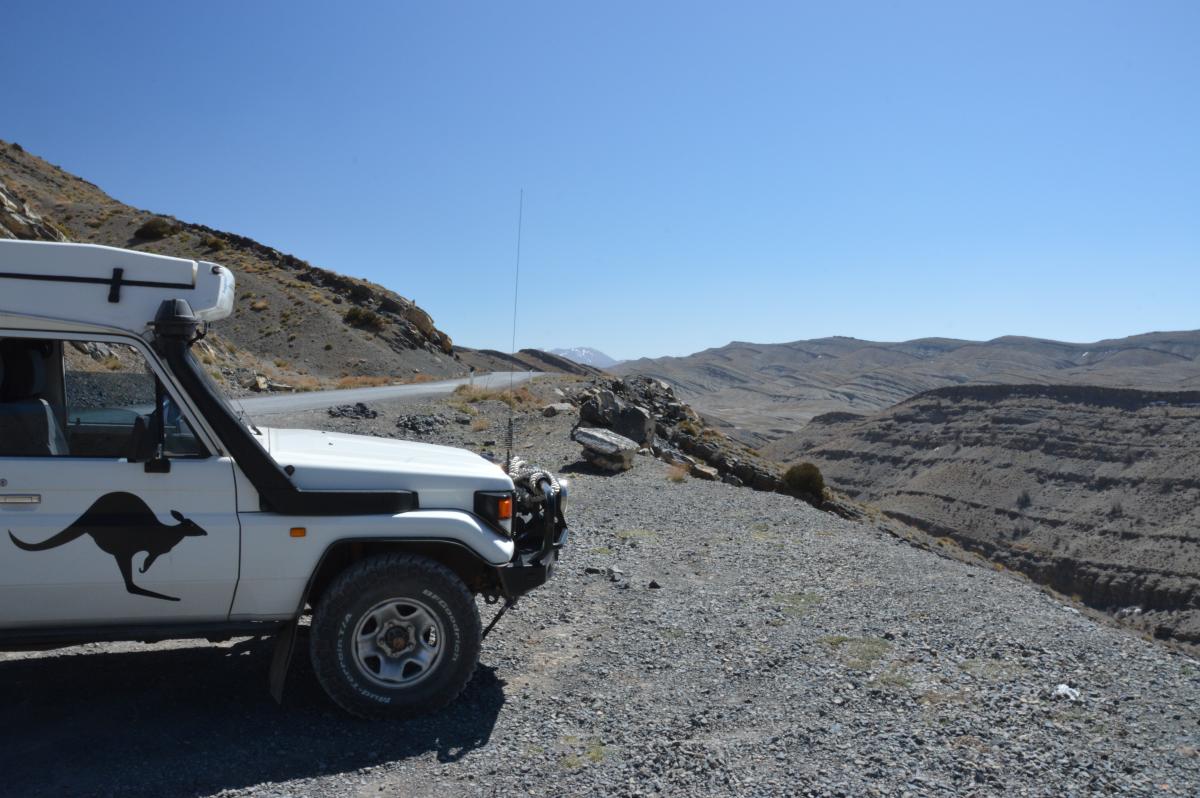 On Top of the Atlas Mountains