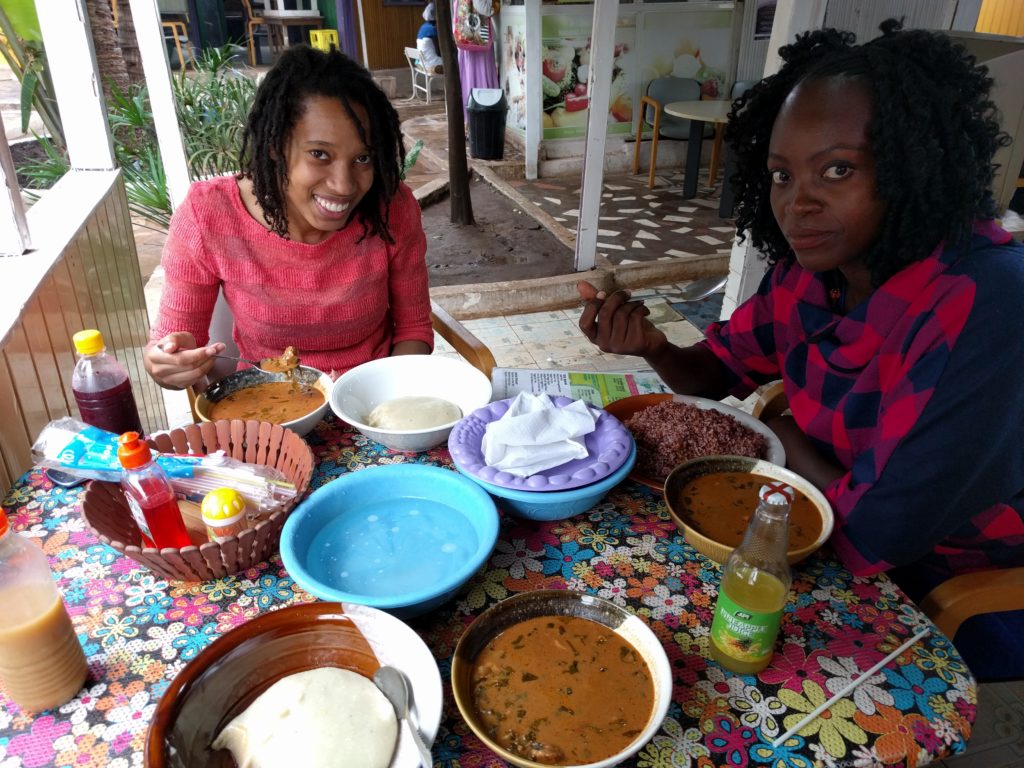 Fufu and Groundnut Soup - Assase Pa, Accra