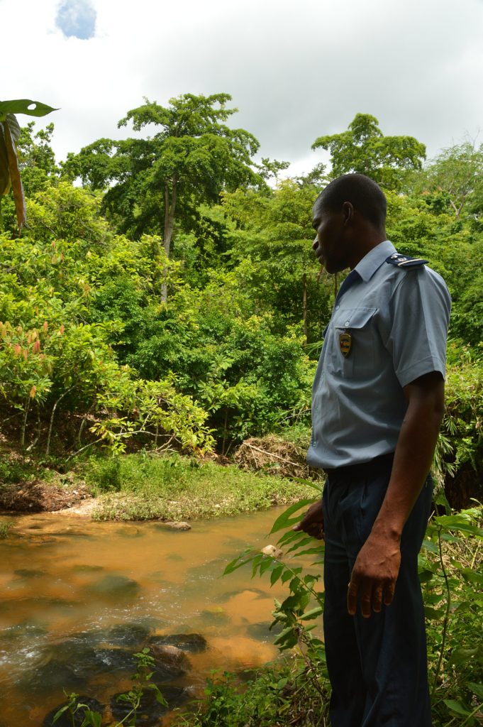 Friendly Togo Border Guard