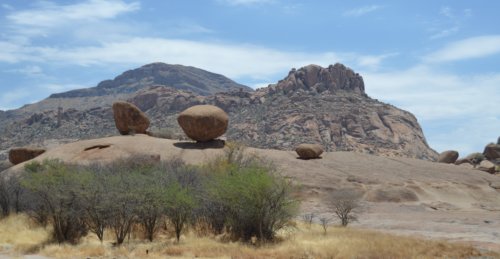 Rock formations near  Usakos